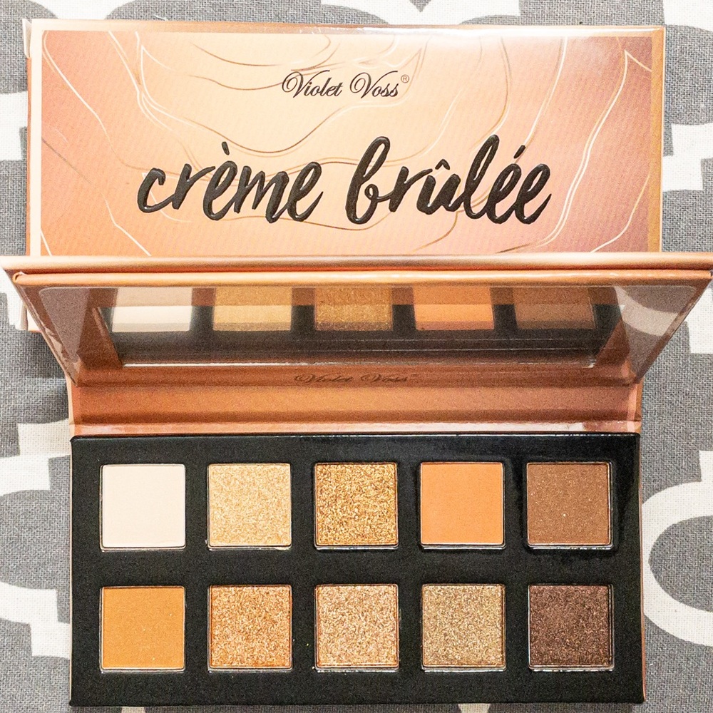 NEW Violet Voss Crème Brûlée Eyeshadow Palette